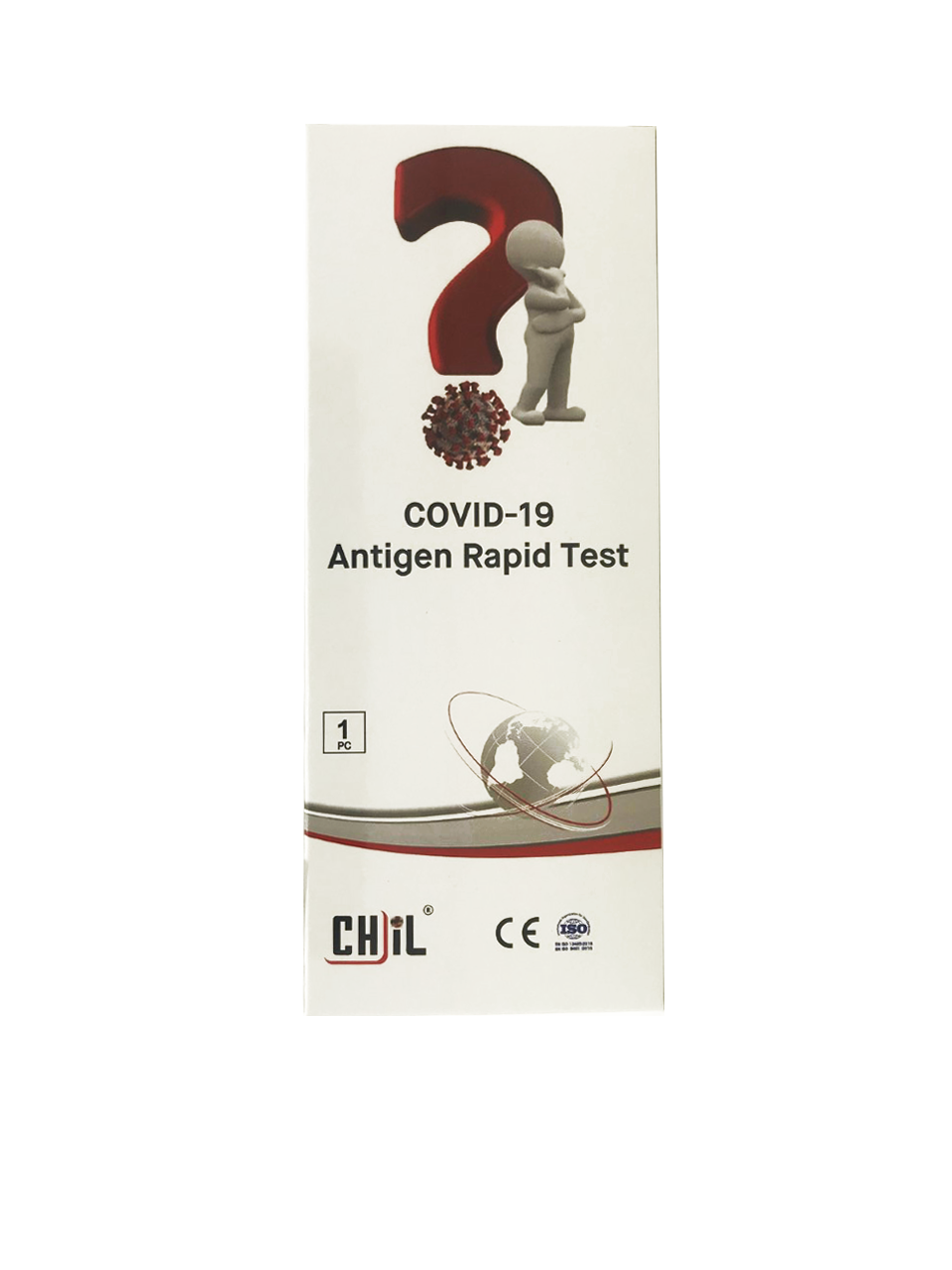 Test Αντιγόνων Covid-19 Με Σάλιο Rapid Συσκευασία 1τμχ Chil Saliva